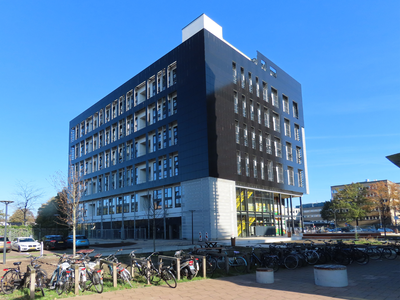 912242 Gezicht op het gebouw Baobab aan de Burgemeester Annie Brouwerlaan op het project De Kwekerij te Utrecht.N.B. ...